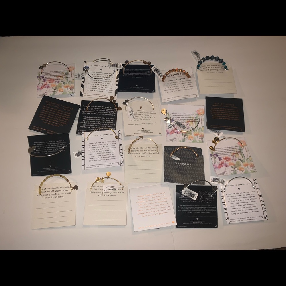 20 New Alex and Ani Bracelets Lot 3 - Picture 5 of 10